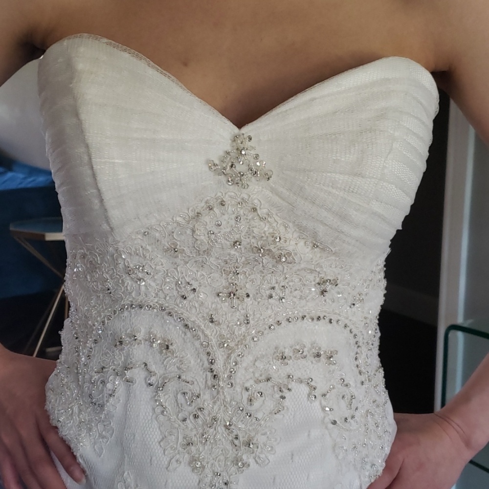Casablanca Wedding Dress Style 1914 Size 2 - Picture 5 of 8